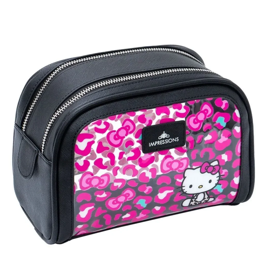 Impressions X Hello Kitty Double Zip Cosmetic‎ Case